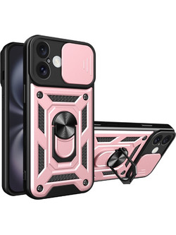 Techsuit - CamShield Series - iPhone 16 Plus - Rose Gold