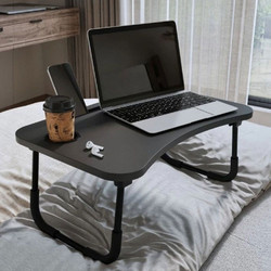Τραπεζάκι Βοηθητικό Laptop Sedon 0253727 59,2x39,2x26,2cm Anthracite