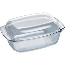 Bosch Γυάλινη Ορθογώνια Γάστρα 40.5x29.5cm HEZ915003