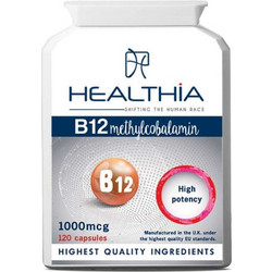 Healthia B12 Vitamin 100 Ταμπλέτες