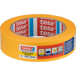 TESA Χαρτοταινία Κίτρινη 30mm x 50m 1τμχ 04344