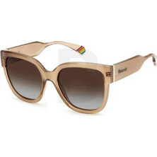 Polaroid Eyewear PLD6167/S 10A/LA Γυναικεία Γυαλιά Ηλίου Oversized Κοκάλινα Καφέ με Καφέ Degradee Φακό
