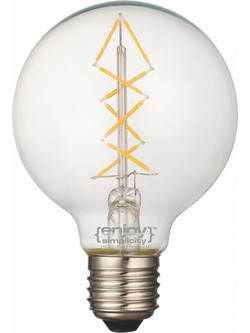 EL827010 | EL827010 | LED FILLAMENT CLEAR G80-8|3W Ε27|2700k|350lm|Non-Dimenjoysimplicity(TM)