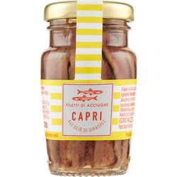 Αντζούγια Φιλέτο σε Ηλιέλαιο Capri Filetti di Acciughe