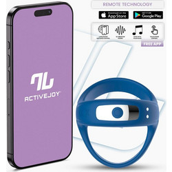 IntoYou Rank Vibrating Ring Ελαστικό Δαχτυλίδι Πέους Σιλικόνης με Δόνηση Μπλε