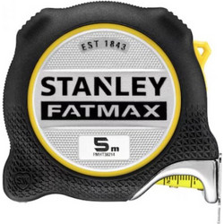 STANLEY METΡΟ ΠΛΑΣΤΙΚΟ ΛΑΜA 32 mm FAT MAX 5 m ΔΙΠΛΗ ΠΛΕΥΡΑ FMHT38214-0