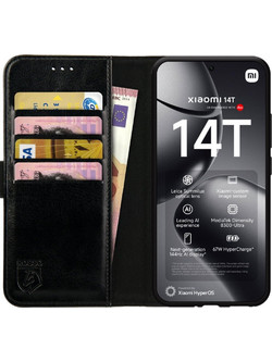 Θήκη Xiaomi 14T Rosso Element PU Πορτοφόλι - Black (8719246465772)