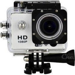 SPM Scamera Action Camera Full HD (1080p) Υποβρύχια (με Θήκη) με Οθόνη 2" και Wi-Fi Λευκή