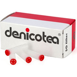 Denicotea Ανταλλακτικά Φίλτρα Πίπας 8mm - Short (Μήκος 35mm) - 50τεμ