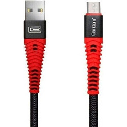 EARLDOM EC-060M Charging and Data Transfer Cable Micro 1M - Color:Black