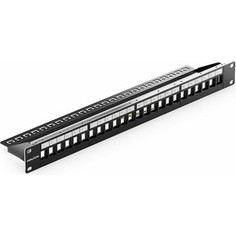 deleyCON Patch Panel Modular Rack 1 HE 19" 24 Θυρών