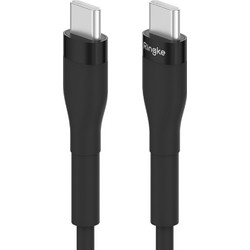 Ringke CB60174RS USB-C to USB-C 60W 1.2m Black 8809881260174