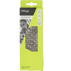 Dresco Αλυσίδα Ποδηλάτου 1/2 x3/32" 116 Links 6 Ταχυτήτων City Hub Gear/ 6 Speed 116 links(5251406)