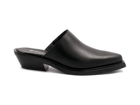 Commanchero WOMEN'S MULE 51203 BLACK LEATHER Commanchero