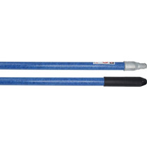 Κοντάρι Fiberglass Μπλε 140 cm με μεταλλικό σπείρωμα