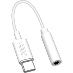 XO - Μετατροπέας USB-C σε 3.5mm female - Λευκό