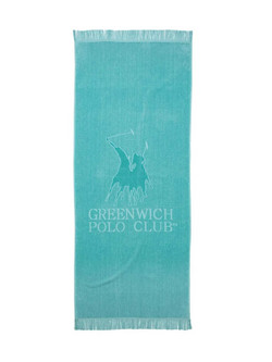 Greenwich Polo Club 3733 Πετσέτα Θαλάσσης Μπλε 90x190cm