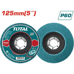 TOTAL ΠΟΛΥΠΤΕΡΟ ΓΥΑΛΙΣΜΑΤΟΣ 125mm P60 ΓΙΑ ΙΝΟΧ (TAC641252)