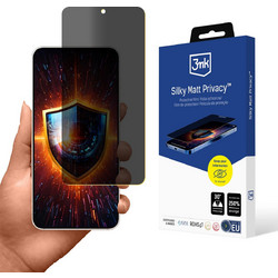 3mk Silky Matt Privacy Privacy Screen Protector for Samsung Galaxy S25 Edge