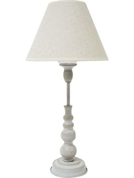 Φωτιστικό Επιτραπέζιο 845521 23x23x49cm E14 40W Antique Grey-Beige Ankor