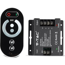 Controller με Τηλεχειριστήριο Αφής RF για Ταινίες LED 216W/432W V-TAC 2590
