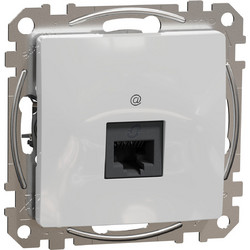 Schneider Sedna Design RJ45 πρίζα CAT6A UTP Αλουμίνιο - SDD113466
