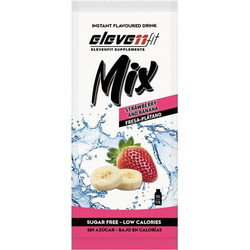 ElevenFit Mix Φράουλα & Μπανάνα Στιγμιαίο Ρόφημα Χωρίς Ζάχαρη 9g