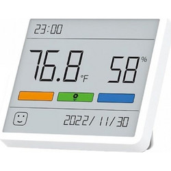 Ψηφιακό Θερμόμετρο Υγρασιόμετρο με Οθόνη 2.8" & Ρολόι Ημερολόγιο ATuMan TH1