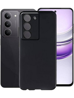 Back Cover Σιλικόνης ΜΑΥΡΟ Xiaomi Redmi 15 4G/5G (171,1 mm)