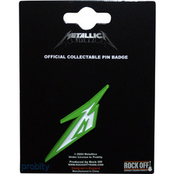 Metallica Pin Badge: M Logo - METPIN08
