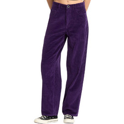 Volcom Weellow II Ψηλόμεσο Κοτλέ Γυναικείο Παντελόνι Κανονική Εφαρμογή Μωβ B1932506-ACI