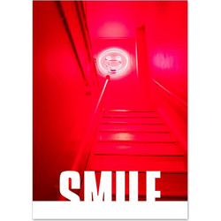 Αφίσα Smile - Typographic , 30X40