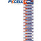 Pkcell Ultra Alkaline LR03 AAA 12τμχ