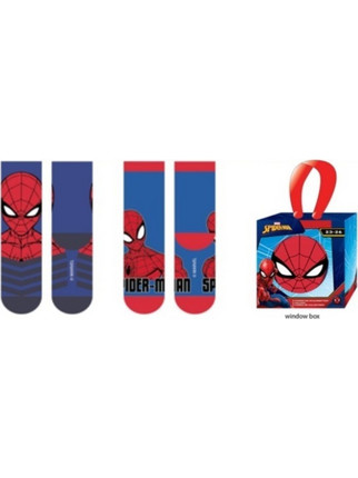 Παιδικές Κάλτσες Για Αγόρια Disney Spider-Man (2 Pack) - Πολύχρωμα