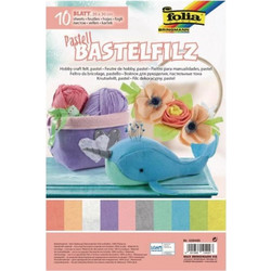 ΤΣΟΧΑ FOLIA 20Χ30 150gr ΑΣΟΡΤΙ PASTEL (πακ.10φ.)