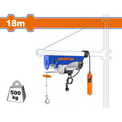 Γερανάκι μπαλκονιού WADFOW Ηλεκτρικό 800W 250/500Kg 18m (WETH1A01 )