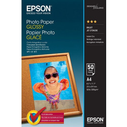 Glossy Photo Paper Epson A4 50Shts 200g. C13S042539