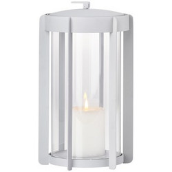 Zone Denmark Διακοσμητικό Φανάρι Μεταλλικό Φ15,3x25 - Firefly Soft Grey