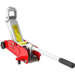 Hydraulic Jack Compact Protection Overload Car 2t 120-300mm Red Yellow