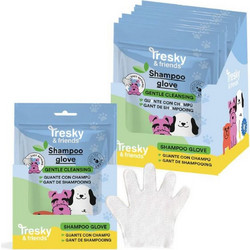 Aquarius Cosmetic Tresky & Friends Pet All in 1 Shampoo Glove 42175