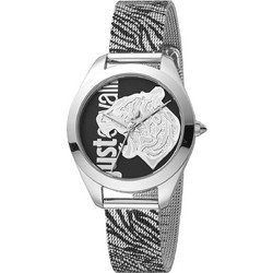 Just Cavalli Γυναικείο Ρολόι με Animal Print Μεταλλικό Μπρασελέ JC1L210M0045