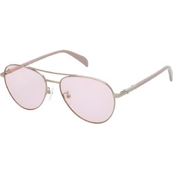 Tous STO437 0E59 Γυναικεία Γυαλιά Ηλίου Aviator Μεταλλικά Ασημί με Ροζ Φακό