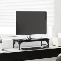 Βάση Μόνιτορ Μαύρη Δρυς 55 x 23 x 14 cm Επεξεργασμένο Ξύλο 882183