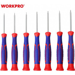 ΚΑΤΣΑΒΙΔΙΑ TORX ΣΕΤ 7τμχ ΑΚΡΙΒΕΙΑΣ WP200510 WORKPRO (PROFI) (ΚΑΡΤΕΛΑ) Ποσοτ.6.00