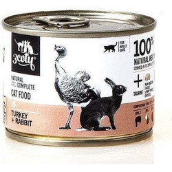 3coty Turkey + Rabbit Adult Cats 180g