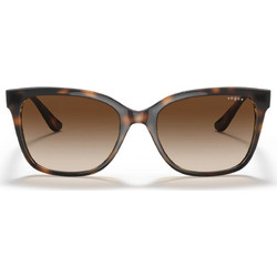 Vogue VO5426S W656/13 Γυναικεία Γυαλιά Ηλίου Πεταλούδα Κοκάλινα Καφέ με Καφέ Degradee Φακό