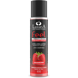 Intimateline LuxuriA Feel Fragrance Strawberry Λιπαντικό Gel Νερού Κόλπου Πρωκτού & Μασάζ 60ml