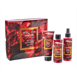 Primo Bagno Ruby Passion Hand & Body Cream 100ml + Body Wash 150ml + Body Mist 150ml