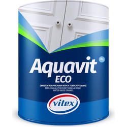 Vitex Aquavit Eco Ριπολίνη Διαλύτου Ξύλου & Μετάλλου Βάση TR Ματ 0.75lt