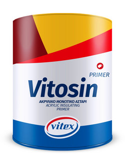 Vitex Vitosin Μονωτικό Ακρυλικό Αστάρι Διαλύτου 0.75lt